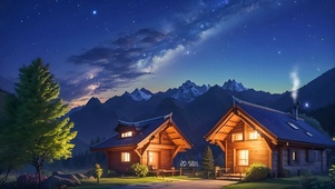 流星治愈小屋