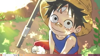 阳光下的小路飞