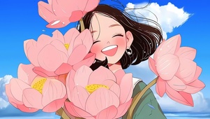 荷花女孩