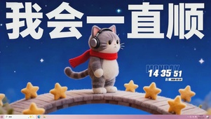 我会一直顺桌面主题