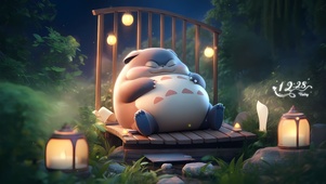 酣睡的卡比兽