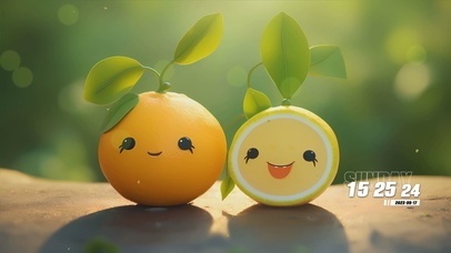 可爱呆萌小柠檬