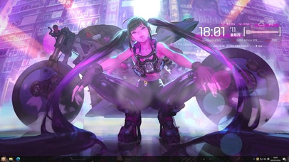 4k高清朋克少女