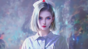 七龙珠，人造人18号护士装