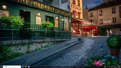 午后小镇主题壁纸