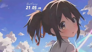 马尾少女