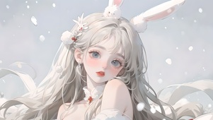 雪中伊人