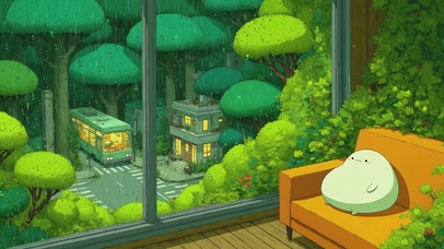 童话森林下雨了