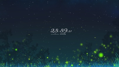 4K 星空萤火虫之夏