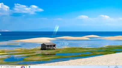 治愈清新海边小屋