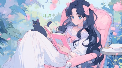 少女的休憩时光