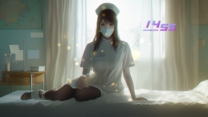 透着独特韵味的美女护士