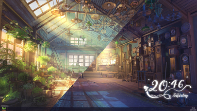 阳光温室（随真实时间变化）