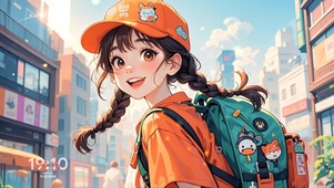 清纯活泼
