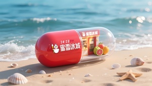 胶囊蜜雪冰城