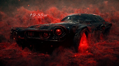 4K酷炫异世界绯红之地