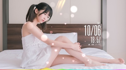 双马尾好看的表妹