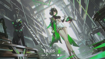 奈芙儿(桌面时钟版)