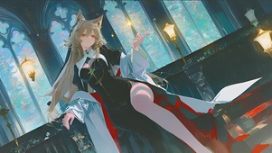 忘归人-教堂修女制服美女