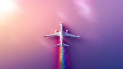 彩虹飞机