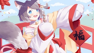 新年猫女郎
