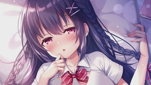 休息的少女
