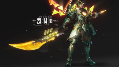 4k 炫酷机甲武士关羽