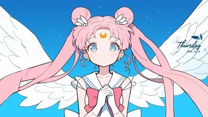 天使 月影兔（星空）