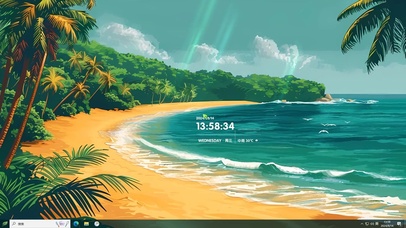 盛夏海滩