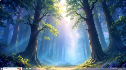 唯美清晨—【主题桌面】