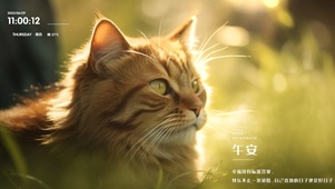 温暖加菲猫