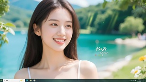 甜美的微笑