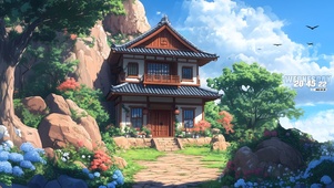 悬崖上的小屋