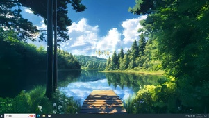 幽静的湖泊