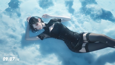 她的容貌精致如同珠宝