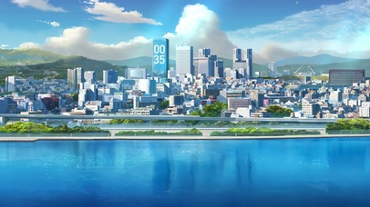 梦幻治愈动漫场景（真实时间）