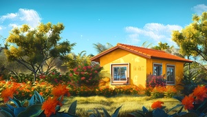 彩色治愈小屋