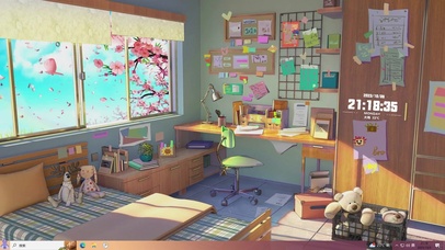 治愈动漫房间主题