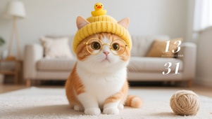 可爱萌宠猫咪