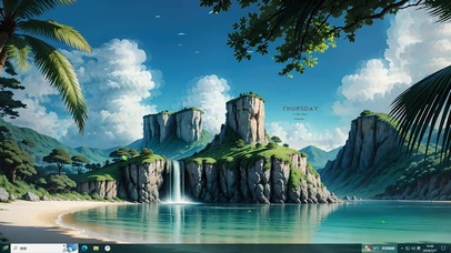 4K唯美湖光山色主题