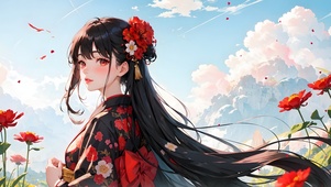 4K高清二次元古风美少女壁纸