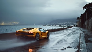 海边跑车