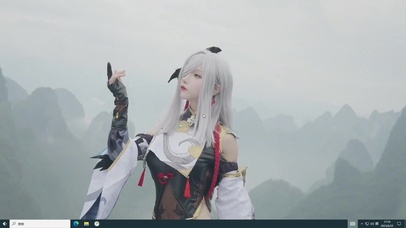 cos性感申鹤 御姐黑丝大长腿