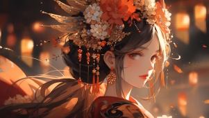 凤冠霞披