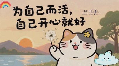 自己开心最重要