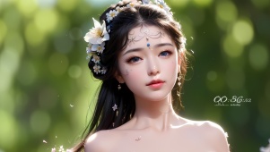 4K绝美古风美女