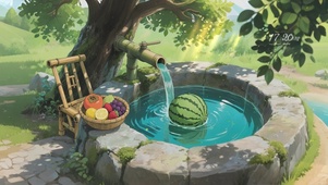 夏日清新水井