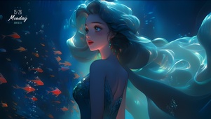 4K 深海美人鱼