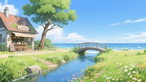 海边咖啡店