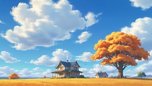 乡下秋景